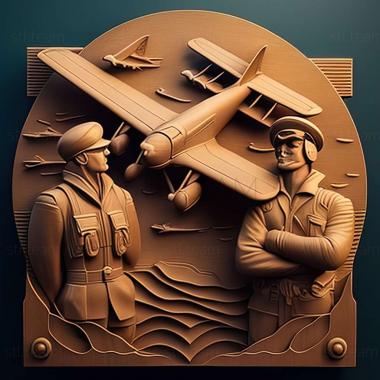 3D модель Гра Warplanes WW1 Fighters (STL)